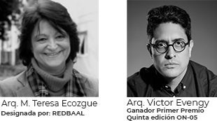 Jurado ON 06 - Arq M . Teresa Ecozgue - Arq Victor Evengy